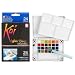 Sakura XNCW-24N 24-Piece Koi Assorted Water Colors Field Sketch Set with Brush