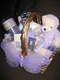 Lavender Spa "Soooo Soft Miss "Lavender" Teddy Basket"