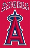 Los Angeles Angels of Anaheim 2-Sided Applique Banner Flag