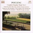 Poulenc: Chamber Music, Vol.1