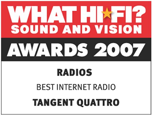 Childrens Toyshop  Electronics : Tangent 11167 QUATTRO Walnut Internet Radio