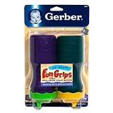 Search : Gerber Fun Grips Lil' Sport Spill-Proof Sport Bottles, Toddler (from About 12 Months), 12 oz , 2 bottles