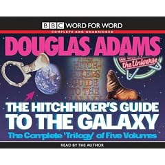 The Hitch Hiker's Guide to the Galaxy: WITH "The Restaurant at the End of the Universe", "Life, the Universe and Everything", "So Long, and Thanks for All the Fish", "Mostly Harmless" (Word for Word)