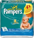 Pampers - 81260746 - Lingettes Baby Fresh - 4 x 64 Lingettes