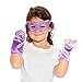Purple Superhero Eye Mask and Powerbands - Kids