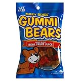 Buddy Bear Gummi Bears, 6-Ounce Bags (Pack of 12)