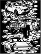 Coloring Board: Cars
