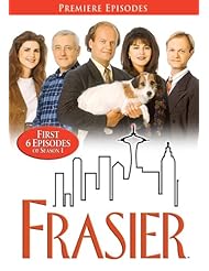 DVD: Frasier - The Premiere Episodes (Season One, Episodes 1-6) - Paramount