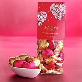 Godiva Valentine's Day Heart Favors on Amazon.com