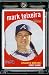 2008 Topps Heritage # 4 Mark Teixeira / Atlanta Braves / MLB Baseball Trading Card in a Protective Screw Down Display Case
