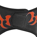Yasson Mens Reversible Windproof Black Tribal Classic Skull Neoprene Half Facemask
