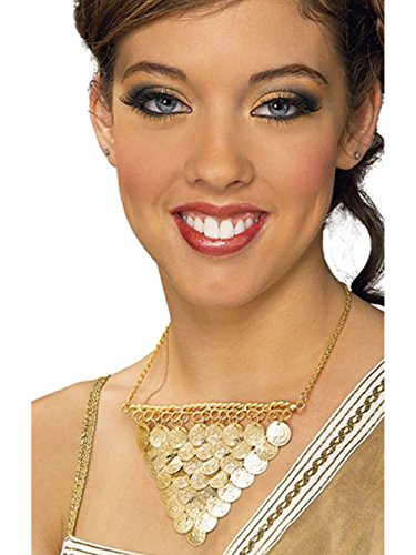 Rubie's Costume Co Gold Coins Necklace Costume