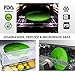 Silicone Burger Press By Bee-Live- 7-In-1-Hamburger Patty Mold For Delicious Burgers- Oven &Dishwasher Safe Patty Maker Press- Freezer Storage Container-Non Stick Silicone Mold For Cookies, Pies &More
