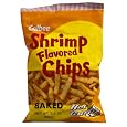 Calbee Shrimp Chips, Hot Garlic, 3.3-Ounce Packages (Pack of 12)