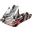 Fox Racing Riot Visor Men's V3 MX Motorcycle Helmet Accessories - Black/Red