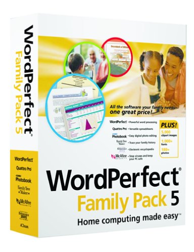 WordPerfect Family Pack 5