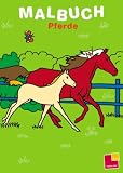 Malbuch Pferde
