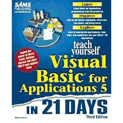 Teach Yourself Visual Basic for Applications - Third Edition