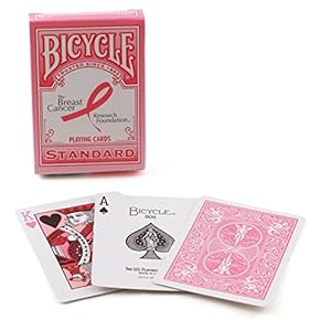 bicycle breast foundation research playing cancer cards