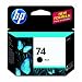 Original HP 74 Black Ink Cartridge in Retail Packaging