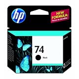 HP 74 Black Ink Cartridge in Retail Packaging (CB335WN140) ~ HP