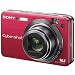 Photo : Sony Cybershot DSCW170/R 10.1MP Digital Camera with 5x Optical Zoom with Super Steady Shot (Red)