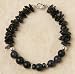 Blue Aventurine and Iolite Bead Bracelet - Round Aventurine Stones Are Now Sky Blue