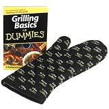 Charcoal Companion Grilling Basics For Dummies Mitt and Book Set