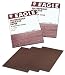 Eagle 105-2000 - 9x11 Aluminum Oxide Flexible-Back Waterproof Sheets - Grit P2000 - 50 shts/sleeve