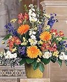 Bright Messages Funeral Basket