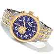 Invicta Mens Blue Dial Tachymeter Watch 0376