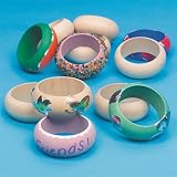 Wooden Bracelets (Pack of 12)