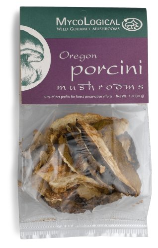 Mycological Dried Oregon Porcini Mushrooms, 1-Ounce Packages (Pack of 6) by Mycological