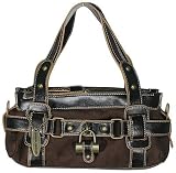 Chinese Laundry - CHINESE LAUNDRY Faux Suede Satchel Bag (BRN), 43506, BROWN