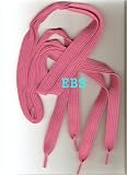 shoe laces shoelaces shoe lace shoelace retro thick color fat 1 inch wide shoelace, 9 - hot pink