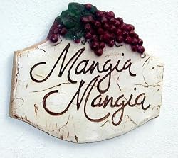 Mangia Mangia--Eat Eat in italian