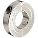 Climax Metal H2C-037-S Shaft Collar, Stainless Steel, Two Piece , Clamp Style, 3/8" Bore, 1-1/16" OD, 5/16" Wide, With 6-32 Clamp Screw