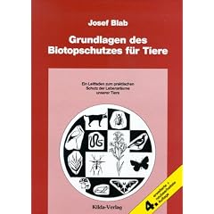 Grundlagen des Biotopschutzes f�r Tiere