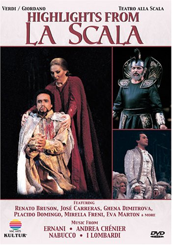 CD-Charts  DVD : Verdi/Girodano: Highlights from La Scala