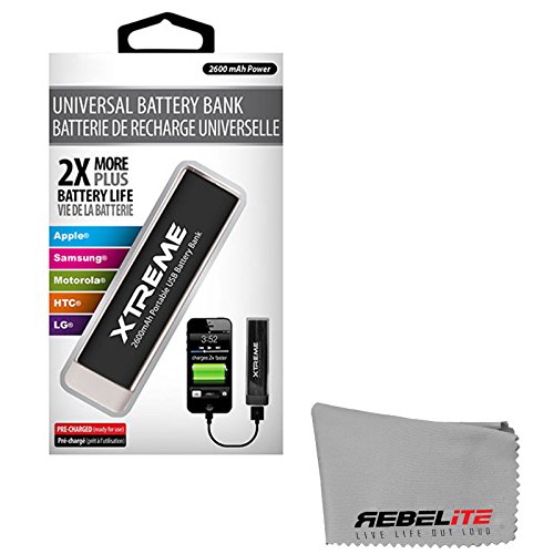 Rechargeable Compact 2600mAh Portable Power Stick For Photo