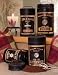 SV * VINTAGE ADVERTISING COUNTRY STORE CANISTERS