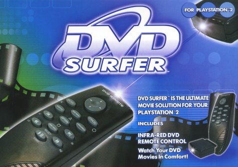 Childrens Toyshop  Video Games : Datel DVD Surfer and Remote Control (PS2)