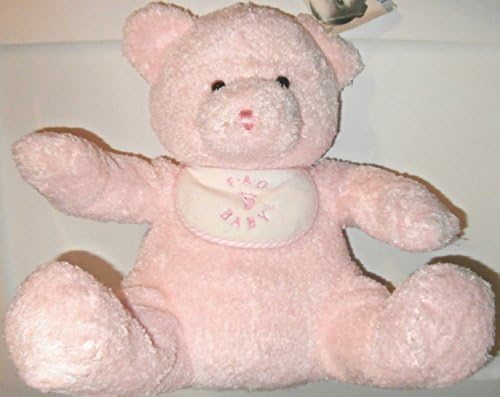 FAO Schwarz 12 Inch Pink Bear