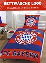 FC Bayern München Bettwäsche 135x200 80x80 NEU OVP "Motiv 2"