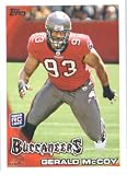 2010 Topps #410 Gerald McCoy RC - Tampa Bay Buccaneers (RC - Rookie Card)(Football Cards)