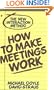 How to Make Meetings Work