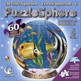 Unicorn Enterprises A5023_6 The Little Aquarium 6 Inch Puzzle Sphere 60 pc puzzle by Unicorn Enterprises