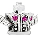 Cross Crown Crystal Bead - Pandora Charm Bracelet Compatible