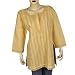 Womens Clothing - Cotton Long Sleeve Top Blouse Chikan Embroidery Size L (ctop555)