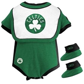 Boston Celtics Baby Clothing - Newborn Infant